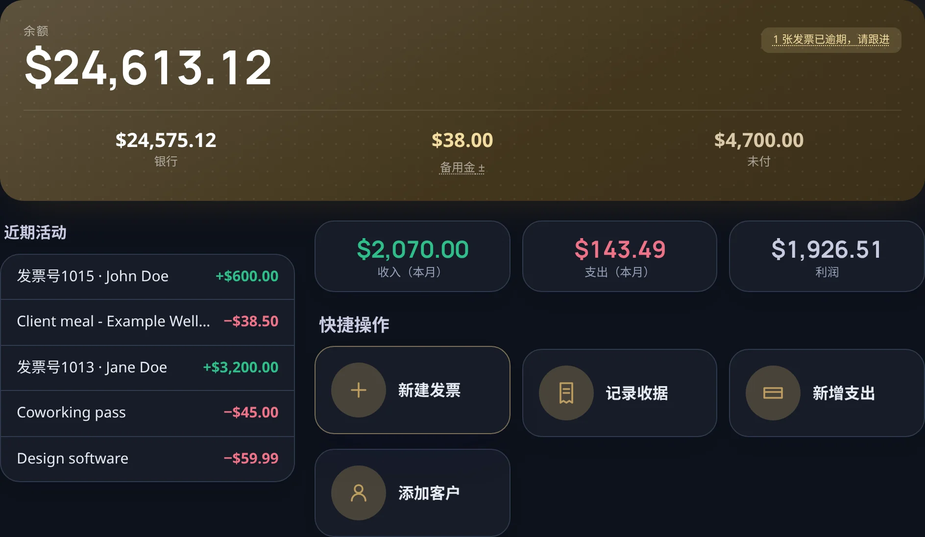 全年进展一目了然,无需打开电子表格。